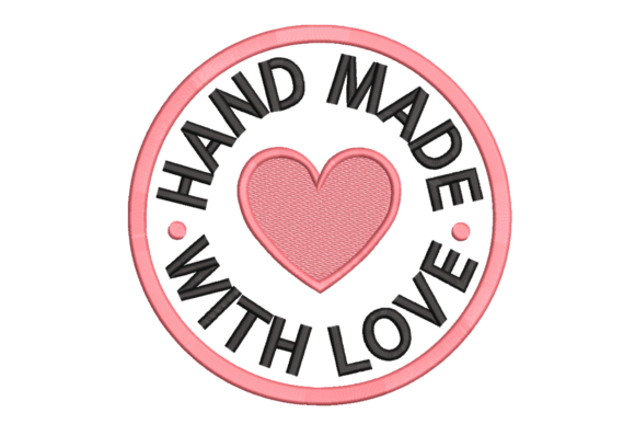 Download Handmade with Love Label - Hand Collection