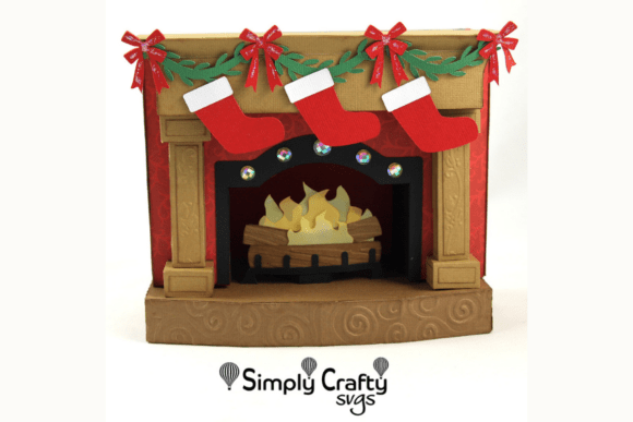 Download Christmas Fireplace SVG - Christmas fireplace svg Collection
