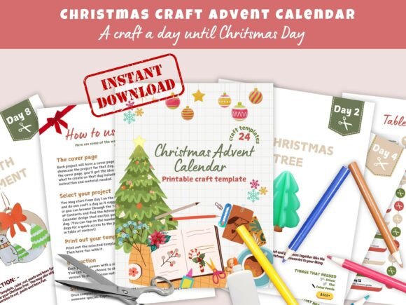 Download Christmas Advent Calendar Craft for Kids - Kid Collection