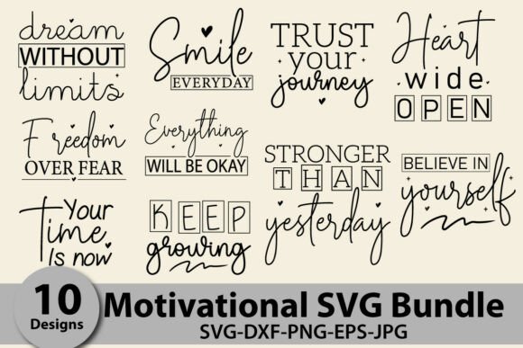 Download Motivational Quotes SVG Bundle - Motivational quotes svg bundle Collection